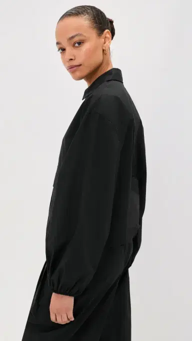 LE BOP Tate Poplin Pullover Black | Thumbnail 4 LE BOP Tate Poplin Pullover Black | Thumbnail 4