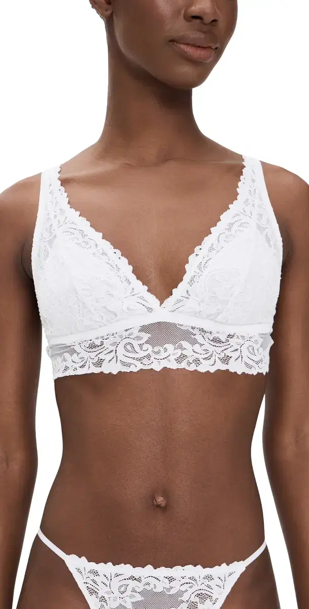 Cosabella Carmela Plunge Bralette White