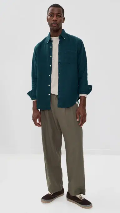 Alex Crane Linen Playa Shirt Dusk | Thumbnail 5 Alex Crane Linen Playa Shirt Dusk | Thumbnail 5
