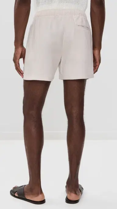 AUTO-REPLY Linen Shorts 5 Sand | Thumbnail 3 AUTO-REPLY Linen Shorts 5 Sand | Thumbnail 3