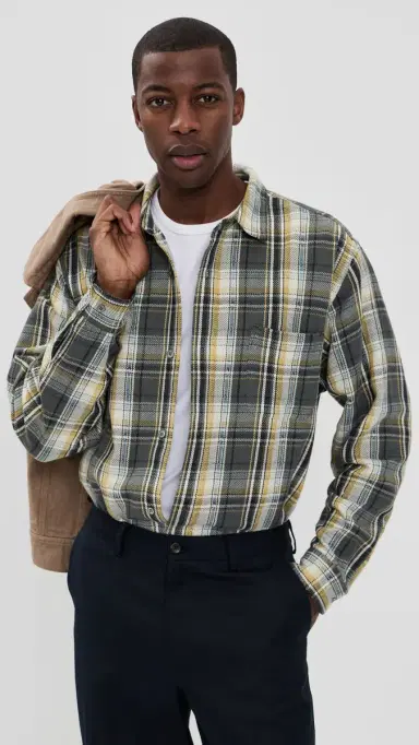 Aaron Levine Sunburn Flannel Grey ulti | Thumbnail 2