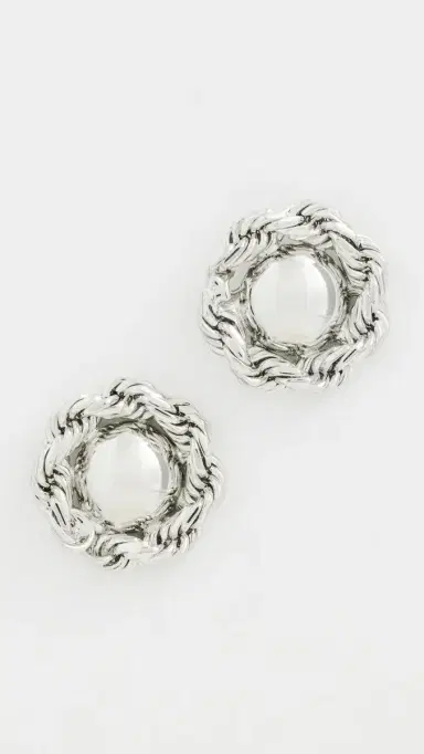 Jennifer Behr Caryann Earrings Silver One Size | Thumbnail 2 Jennifer Behr Caryann Earrings Silver One Size | Thumbnail 2