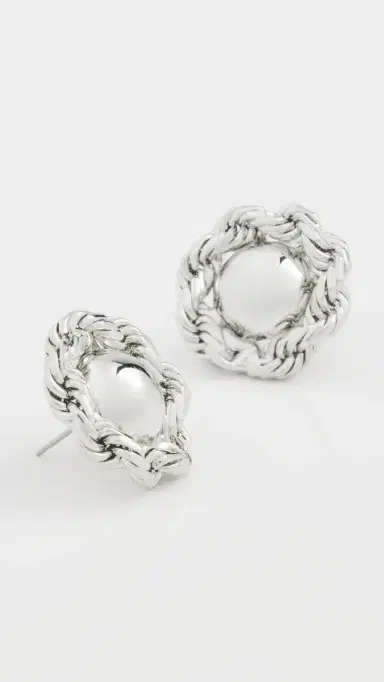 Jennifer Behr Caryann Earrings Silver One Size | Thumbnail 4 Jennifer Behr Caryann Earrings Silver One Size | Thumbnail 4