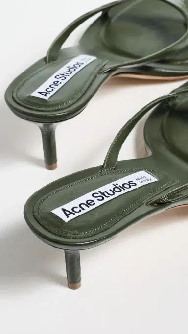 Acne Studios Leather Kitten Heels | Thumbnail 4 Acne Studios Leather Kitten Heels | Thumbnail 4