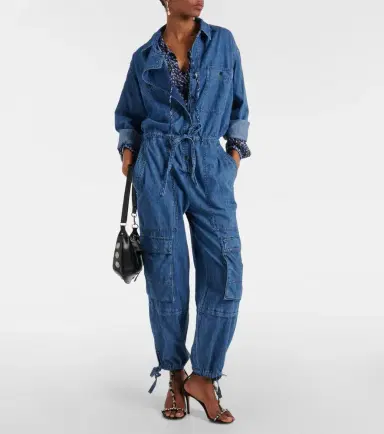 Marant Etoile Idany denim jumpsuit | Thumbnail 5 Marant Etoile Idany denim jumpsuit | Thumbnail 5