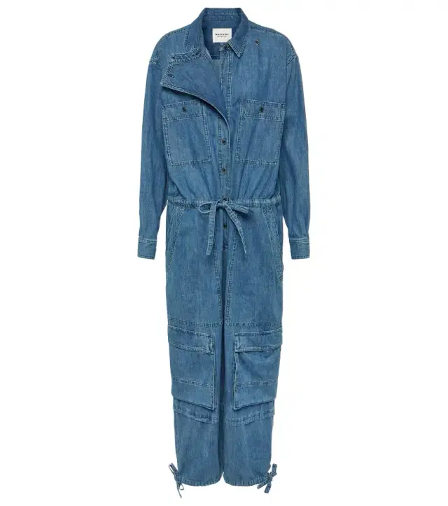 Marant Etoile Idany denim jumpsuit
