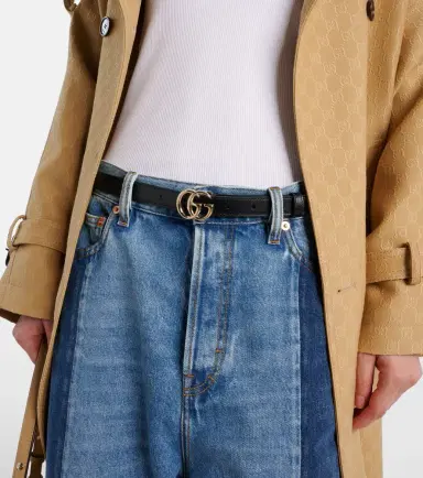 Gucci GG Marmont leather belt | Thumbnail 3