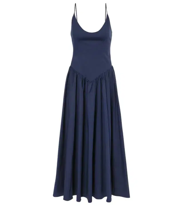 Staud Dena cotton midi dress