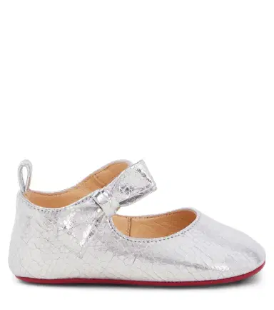 Christian Louboutin Kids Baby Lou Babe leather Mary Jane flats | Thumbnail 3