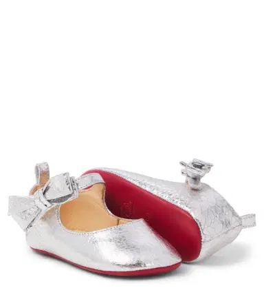 Christian Louboutin Kids Baby Lou Babe leather Mary Jane flats | Thumbnail 5