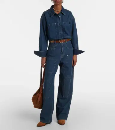 Marant Etoile Okely denim overshirt | Thumbnail 4
