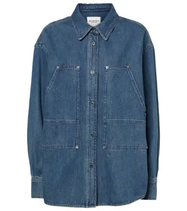 Marant Etoile Okely denim overshirt | Thumbnail 1
