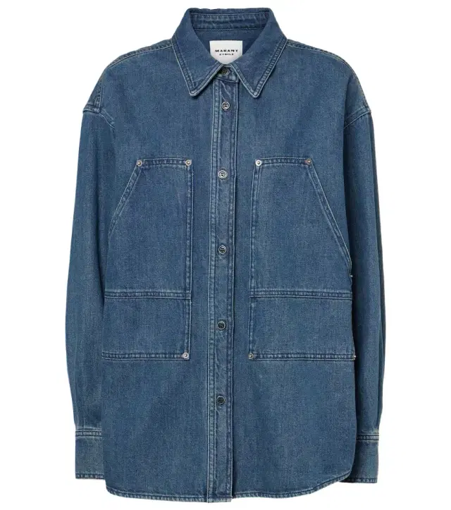 Marant Etoile Okely denim overshirt