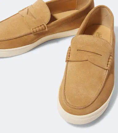 Brunello Cucinelli Suede loafers | Thumbnail 4 Brunello Cucinelli Suede loafers | Thumbnail 4