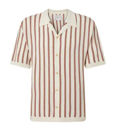 KING & TUCKFIELD Striped wool shirt | Thumbnail 1