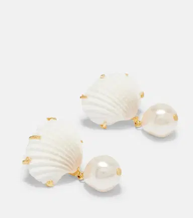 Jennifer Behr Isola faux-pearl drop earrings | Thumbnail 3