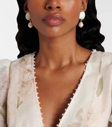 Jennifer Behr Isola faux-pearl drop earrings | Thumbnail 6