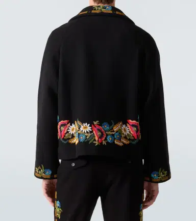 BODE Beaded Aquitaine embellished wool jacket | Thumbnail 3