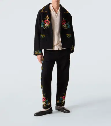 BODE Beaded Aquitaine embellished wool jacket | Thumbnail 4