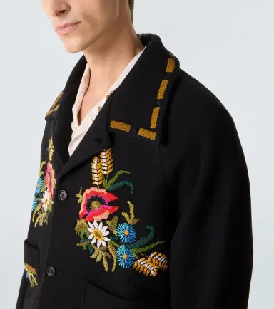 BODE Beaded Aquitaine embellished wool jacket | Thumbnail 5