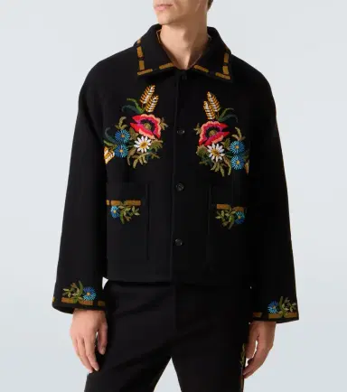 BODE Beaded Aquitaine embellished wool jacket | Thumbnail 6