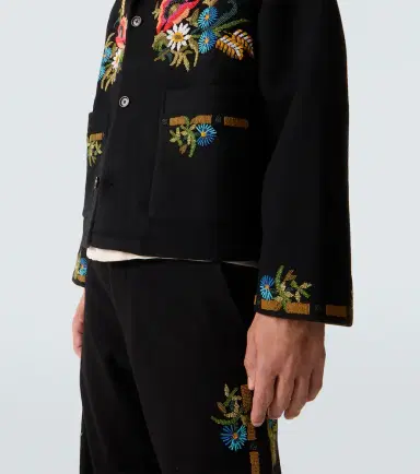 BODE Beaded Aquitaine embellished wool jacket | Thumbnail 7