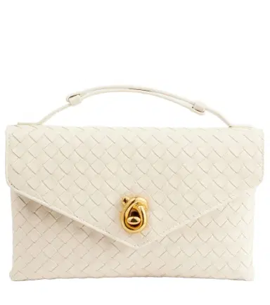 Bottega Veneta Knot Lock Intrecciato leather top-handle bag | Thumbnail 1 Bottega Veneta Knot Lock Intrecciato leather top-handle bag | Thumbnail 1