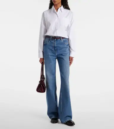 Prada Cotton poplin shirt | Thumbnail 2 Prada Cotton poplin shirt | Thumbnail 2
