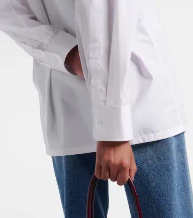 Prada Cotton poplin shirt | Thumbnail 3 Prada Cotton poplin shirt | Thumbnail 3