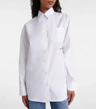 Prada Cotton poplin shirt | Thumbnail 7 Prada Cotton poplin shirt | Thumbnail 7