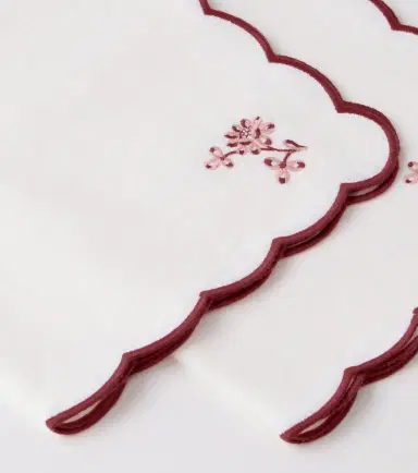 Cabana Botanica set of 2 embroidered linen napkins | Thumbnail 3 Cabana Botanica set of 2 embroidered linen napkins | Thumbnail 3