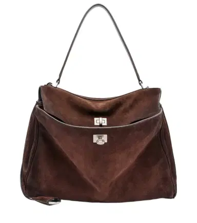 Balenciaga Rodeo Medium suede shoulder bag | Thumbnail 1 Balenciaga Rodeo Medium suede shoulder bag | Thumbnail 1