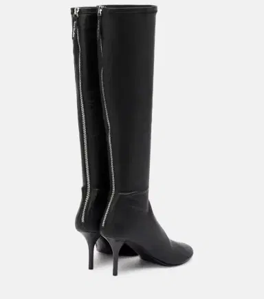 Acne Studios 75 leather knee-high boots | Thumbnail 2