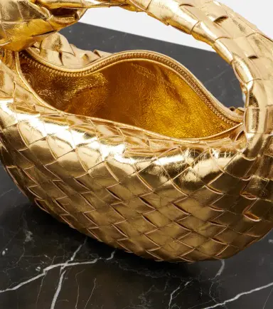 Bottega Veneta Jodie Intrecciato metallic leather tote bag | Thumbnail 3