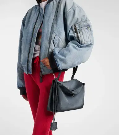 Balenciaga Rodeo Small suede top-handle bag | Thumbnail 5