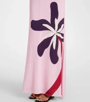 Cala de la Cruz Amay floral jersey maxi dress | Thumbnail 2