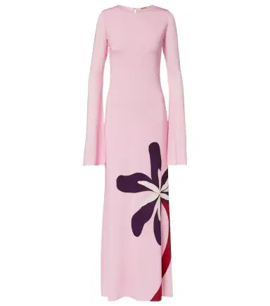 Cala de la Cruz Amay floral jersey maxi dress | Thumbnail 1