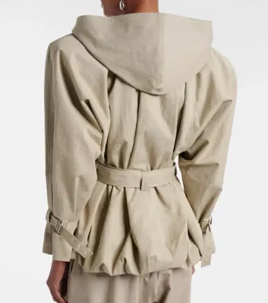 Magda Butrym Belted cotton-blend jacket | Thumbnail 5 Magda Butrym Belted cotton-blend jacket | Thumbnail 5