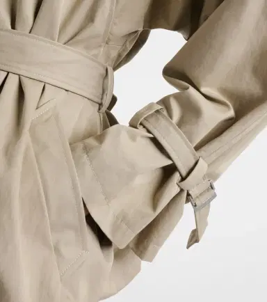 Magda Butrym Belted cotton-blend jacket | Thumbnail 6 Magda Butrym Belted cotton-blend jacket | Thumbnail 6