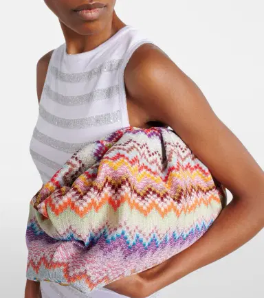 Missoni Zigzag Large jacquard clutch | Thumbnail 4