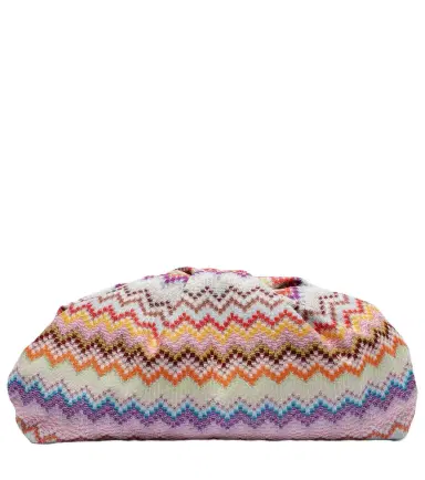 Missoni Zigzag Large jacquard clutch | Thumbnail 1