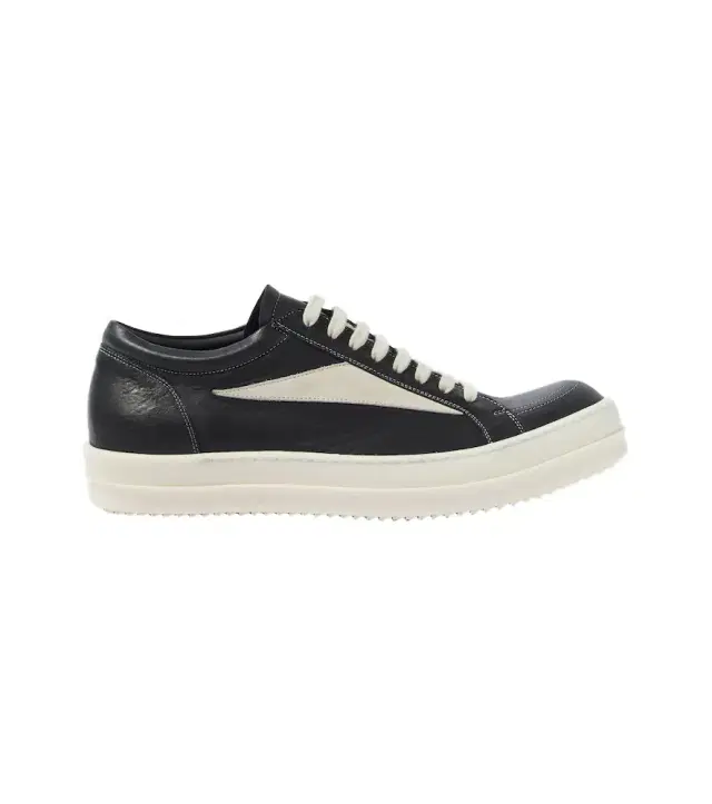 Vintage leather low-top sneakers