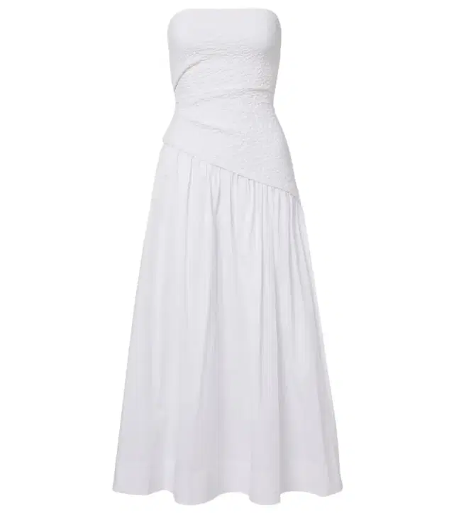 Staud Nia cotton midi dress
