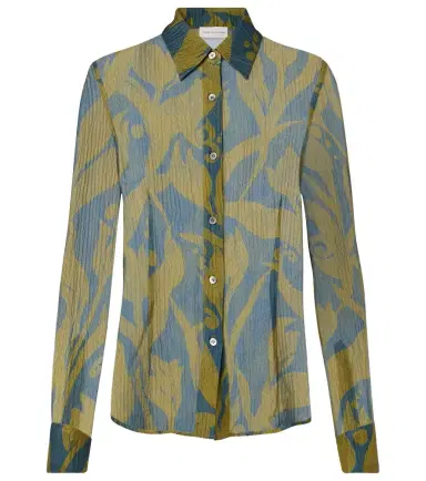 Dries Van Noten Printed silk shirt | Thumbnail 1