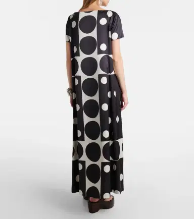 Dries Van Noten Polka-dot maxi dress | Thumbnail 2