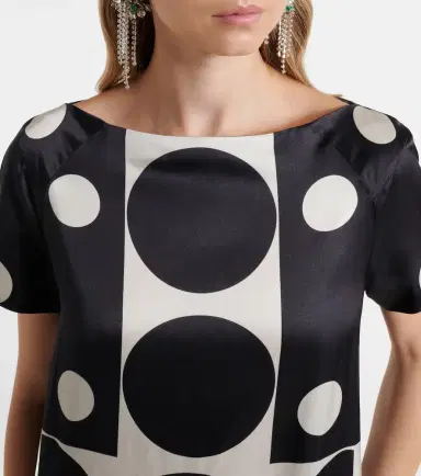 Dries Van Noten Polka-dot maxi dress | Thumbnail 4