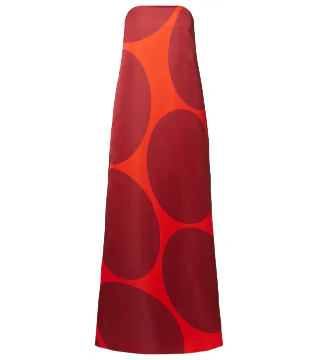 Dries Van Noten Polka-dot gown