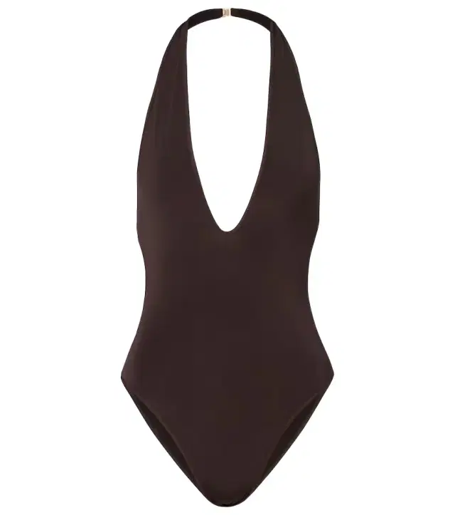 Luna halterneck open-back bodysuit