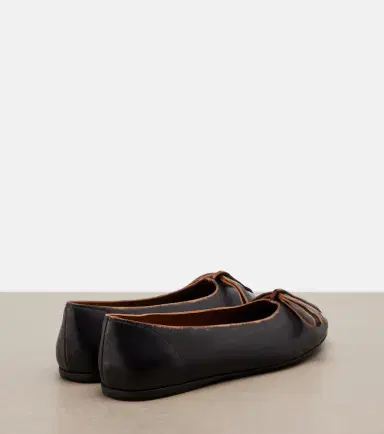 Prada Leather ballet flats | Thumbnail 3