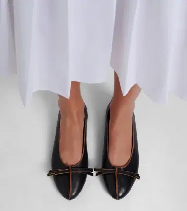 Prada Leather ballet flats | Thumbnail 6